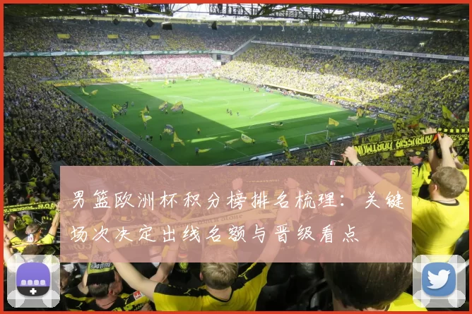 男篮欧洲杯积分榜排名梳理：关键场次决定出线名额与晋级看点